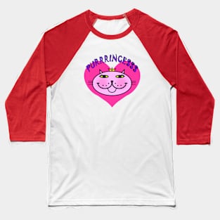 PURRRincess - in the pink Baseball T-Shirt